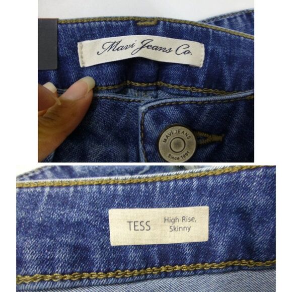 NWT Mavi Tess High Rise, Skinny Jeans (Sample Piece) - Picture 4 of 7